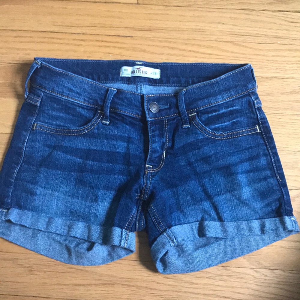 Hollister jean shorts